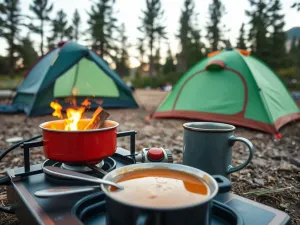 Co do jedzenia pod namiot? Praktyczne porady na camping