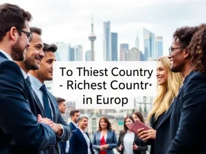 Najbogatszy kraj w Europie – które państwo prowadzi w rankingu?
